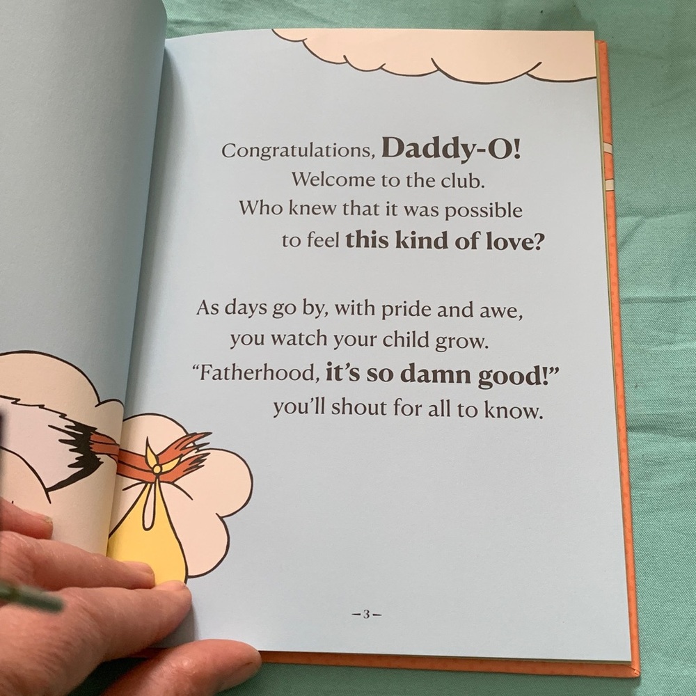 There Are Dads Way Worse Than You — Yellow & Light Blue Hardcover - Picture 2 of 5